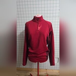 Spyder Crimson Quarter-Zip Pullover